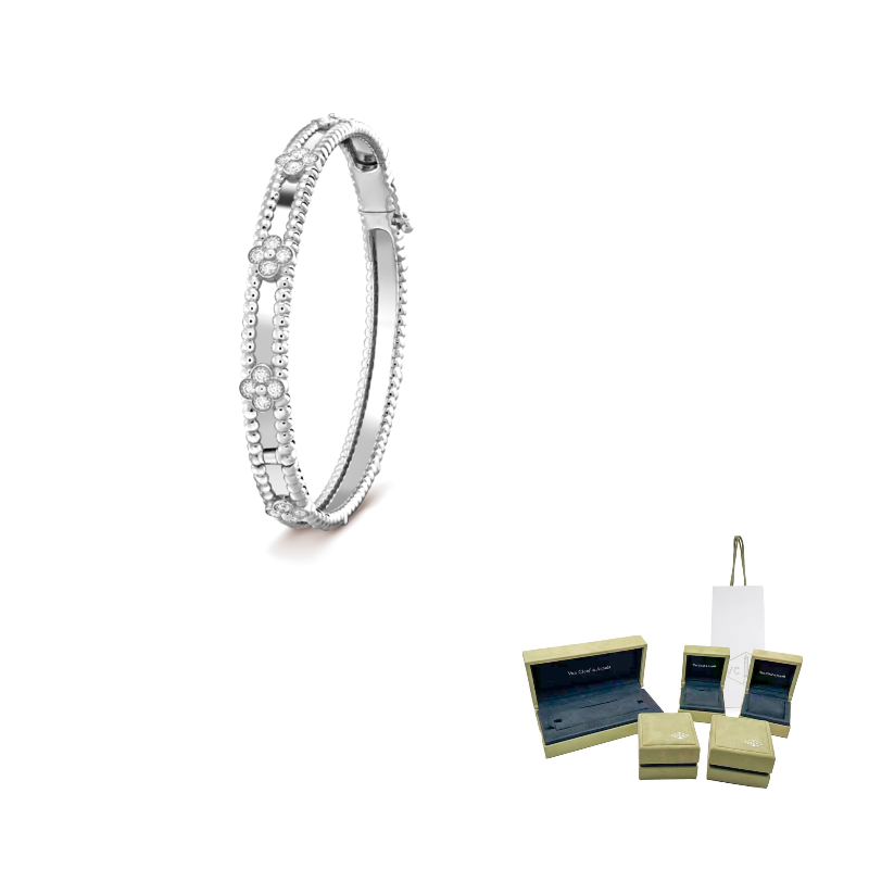 Van Cleef & Arpels Серебряные браслеты Diamond для женщин
Van Cleef & Arpels Серебряные браслеты Diamond для женщин