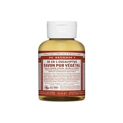 Жидкое мыло «Эвкалипт» 60 мл Dr. Bronner's
Жидкое мыло «Эвкалипт» 60 мл Dr. Bronner's