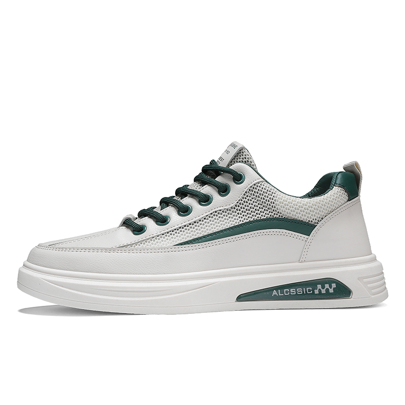 Мужские низкие кроссовки для скейтбординга с амортизацией, износостойкие, дышащие, увеличивающие рост Wooden Rabbit, Beige Green
Мужские низкие кроссовки для скейтбординга с амортизацией, износостойкие, дышащие, увеличивающие рост Wooden Rabbit, Beige Green