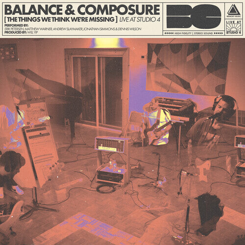 Виниловая пластинка Balance & Composure: The Things We Think We're Missing Live at Studio 4
Виниловая пластинка Balance & Composure: The Things We Think We're Missing Live at Studio 4