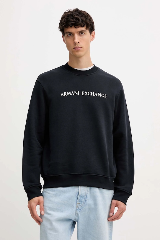Хлопковая толстовка Armani Exchange, темно-синий
Хлопковая толстовка Armani Exchange, темно-синий