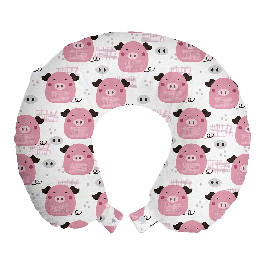 ABAKUHAUS Подушка для путешествий Piglet, поддержка шеи, линии в виде свиных точек, пенопластовые дорожные принадлежности для самолета и автомобиля, 30x30 см, серо-розовый
ABAKUHAUS Подушка для путешествий Piglet, поддержка шеи, линии в виде свиных точек, пенопластовые дорожные принадлежности для самолета и автомобиля, 30x30 см, серо-розовый