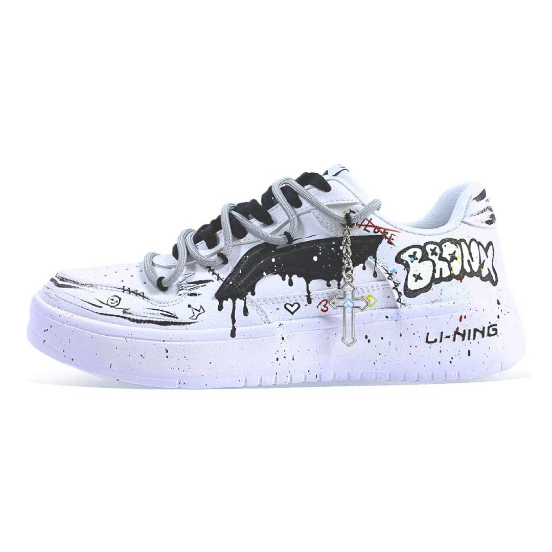 LINING Кроссовки для скейтбординга Pontoon Boats, износостойкие, дышащие, увеличивающие рост, низкие, мужские, белые
LINING Кроссовки для скейтбординга Pontoon Boats, износостойкие, дышащие, увеличивающие рост, низкие, мужские, белые