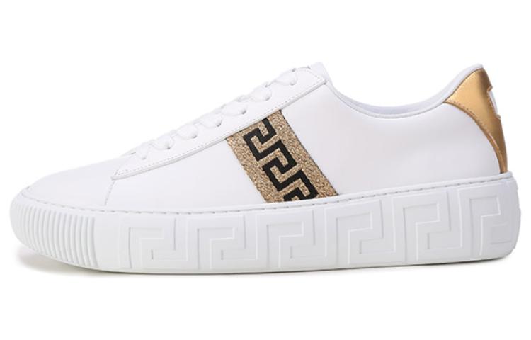 Кроссовки Flatform с принтом Greca VERSACE, original shoe box included
Кроссовки Flatform с принтом Greca VERSACE, original shoe box included