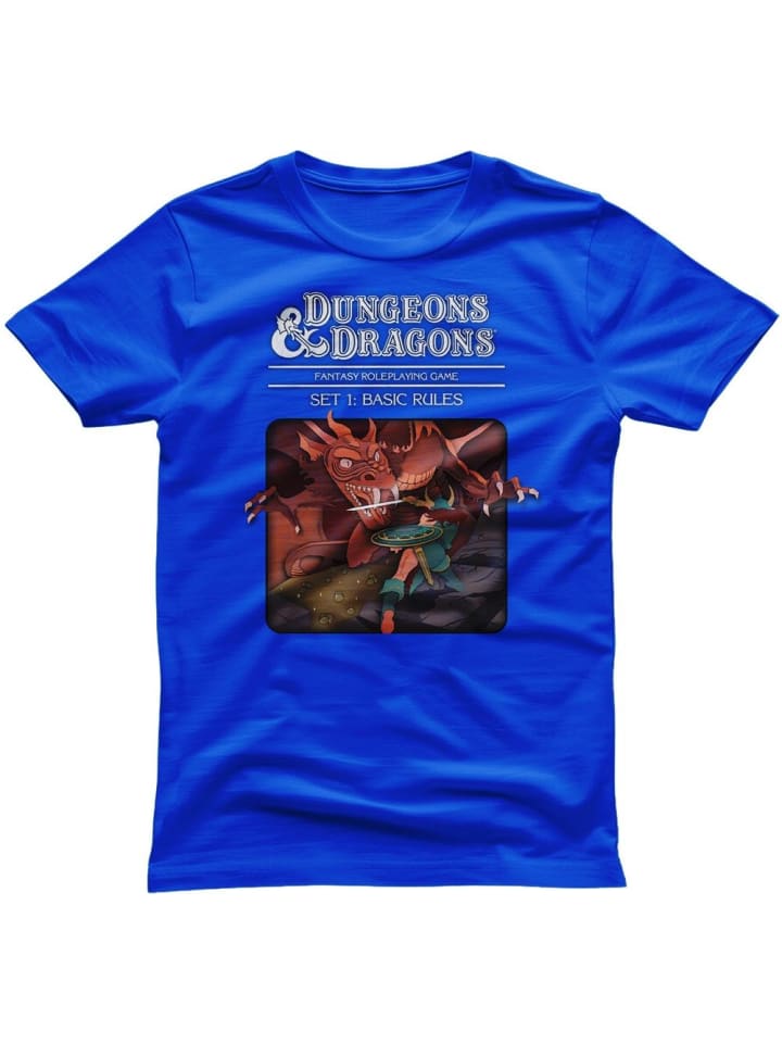 Dungeons And Dragons Футболка "D&D Set 1 - Basic Rules T-Shirt" синего цвета, Синий, Dungeons And Dragons Футболка "D&D Set 1 - Basic Rules T-Shirt" синего цвета
Dungeons And Dragons Футболка "D&D Set 1 - Basic Rules T-Shirt" синего цвета, Синий, Dungeons And Dragons Футболка "D&D Set 1 - Basic Rules T-Shirt" синего цвета