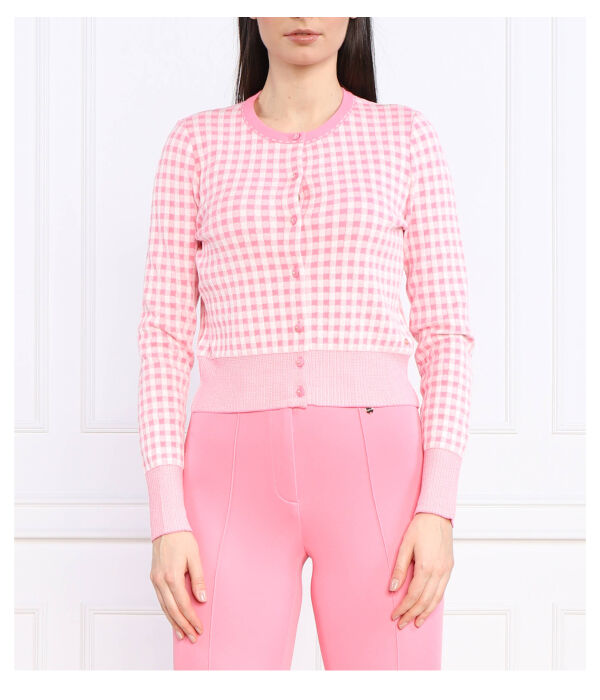 Кардиган женский Marc Cain короткий с узором, розовый
Кардиган женский Marc Cain короткий с узором, розовый