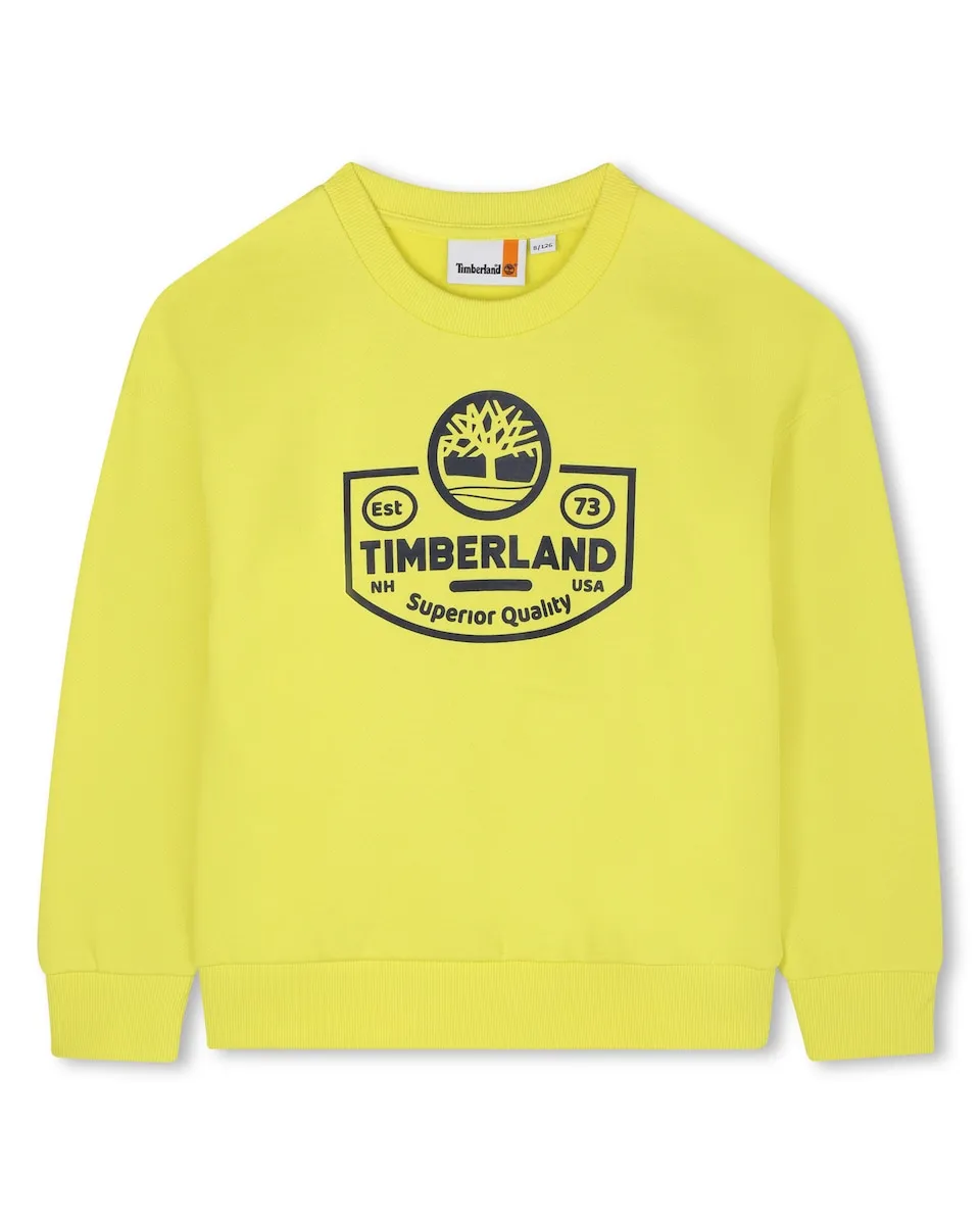 Детский свитер с длинным рукавом Timberland, желтый
Детский свитер с длинным рукавом Timberland, желтый