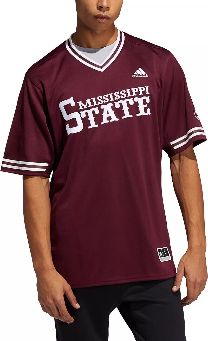 Мужская бейсбольная майка Adidas Mississippi State Bulldogs темно-бордовая реплика, Коричневый, Мужская бейсбольная майка Adidas Mississippi State Bulldogs темно-бордовая реплика
Мужская бейсбольная майка Adidas Mississippi State Bulldogs темно-бордовая реплика, Коричневый, Мужская бейсбольная майка Adidas Mississippi State Bulldogs темно-бордовая реплика