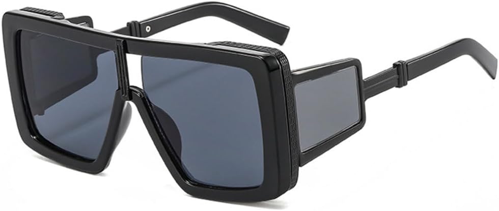 Модные солнцезащитные очки 2027 года для женщин, большие ретро-панк солнцезащитные очки для мужчин, цельные очки в крупной оправе, защита от УФ-излучения UV400 MTZJH, C1black-black
Модные солнцезащитные очки 2027 года для женщин, большие ретро-панк солнцезащитные очки для мужчин, цельные очки в крупной оправе, защита от УФ-излучения UV400 MTZJH, C1black-black