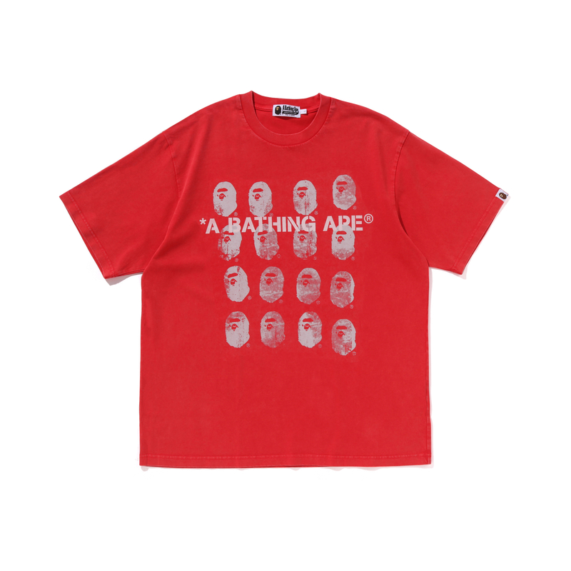 Футболка с принтом A BATHING APE, красный
Футболка с принтом A BATHING APE, красный