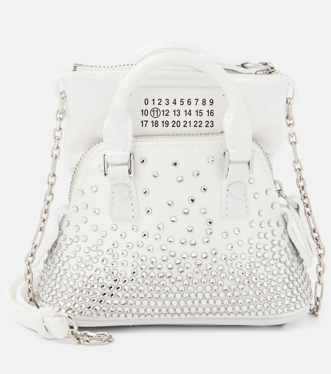 Декорированная сумка через плечо 5AC Classique Baby Maison Margiela, белый
Декорированная сумка через плечо 5AC Classique Baby Maison Margiela, белый