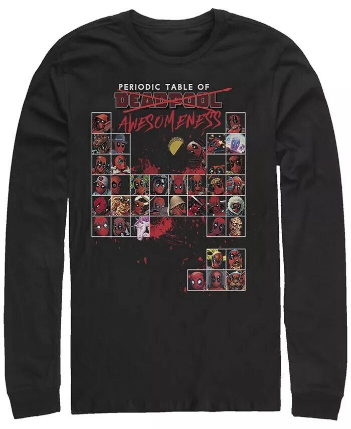 Футболка с длинным рукавом с принтом Deadpool Periodic для мужчин Fifth Sun, черный
Футболка с длинным рукавом с принтом Deadpool Periodic для мужчин Fifth Sun, черный