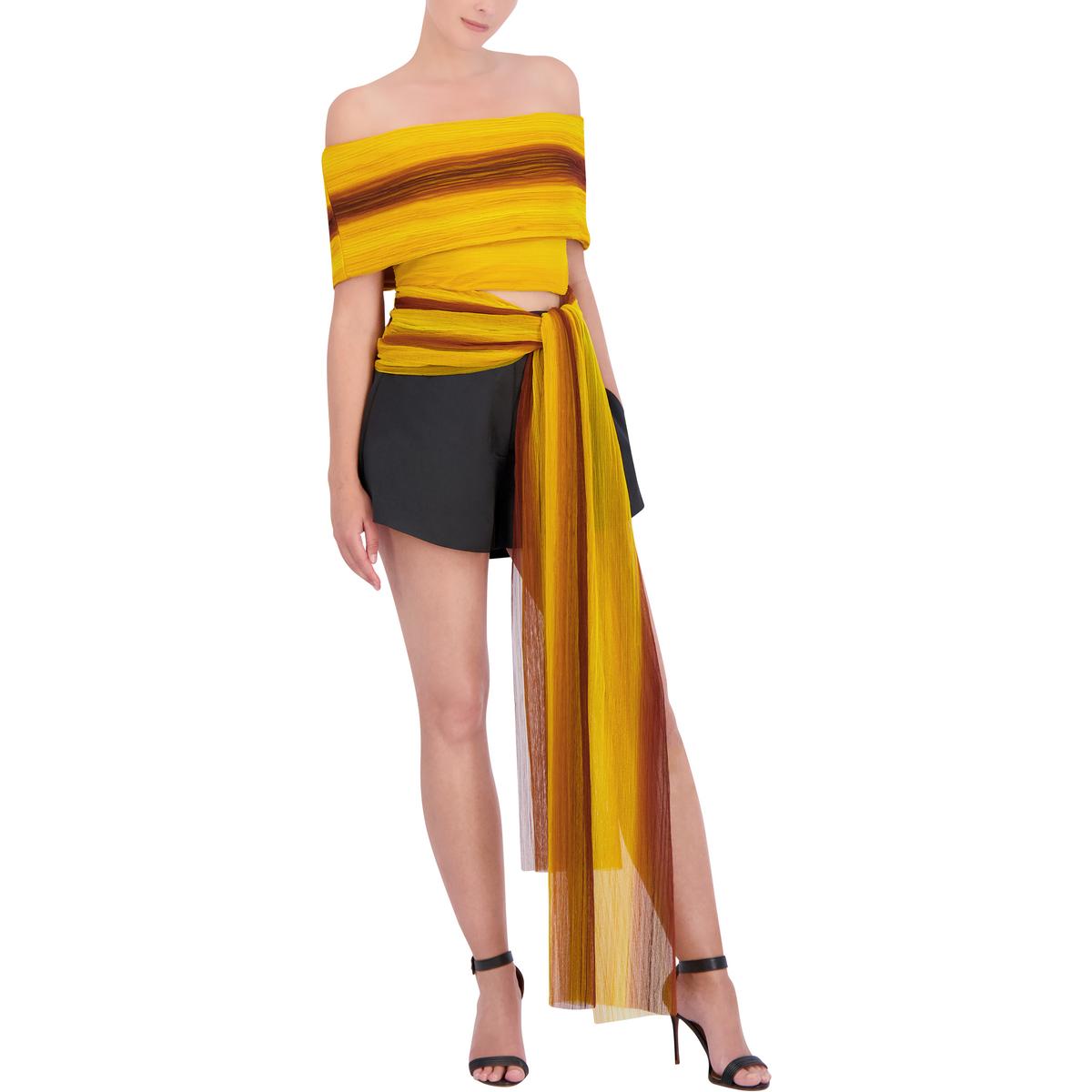 Женский сетчатый топ без бретелек с эффектом омбре BCBGMAXAZRIA, цвет yellow combo
Женский сетчатый топ без бретелек с эффектом омбре BCBGMAXAZRIA, цвет yellow combo
