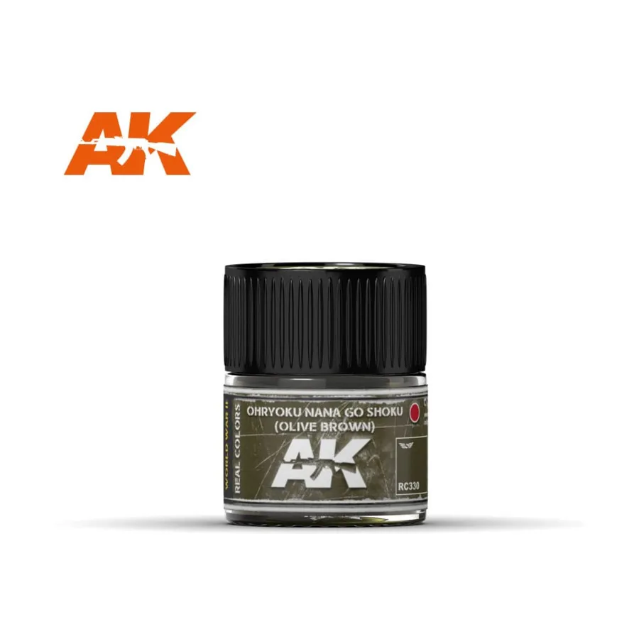 IJA ## Орюко Нана Го Шоку (Оливково-коричневый), Paint - Real Color (AK-Interactive)
IJA ## Орюко Нана Го Шоку (Оливково-коричневый), Paint - Real Color (AK-Interactive)