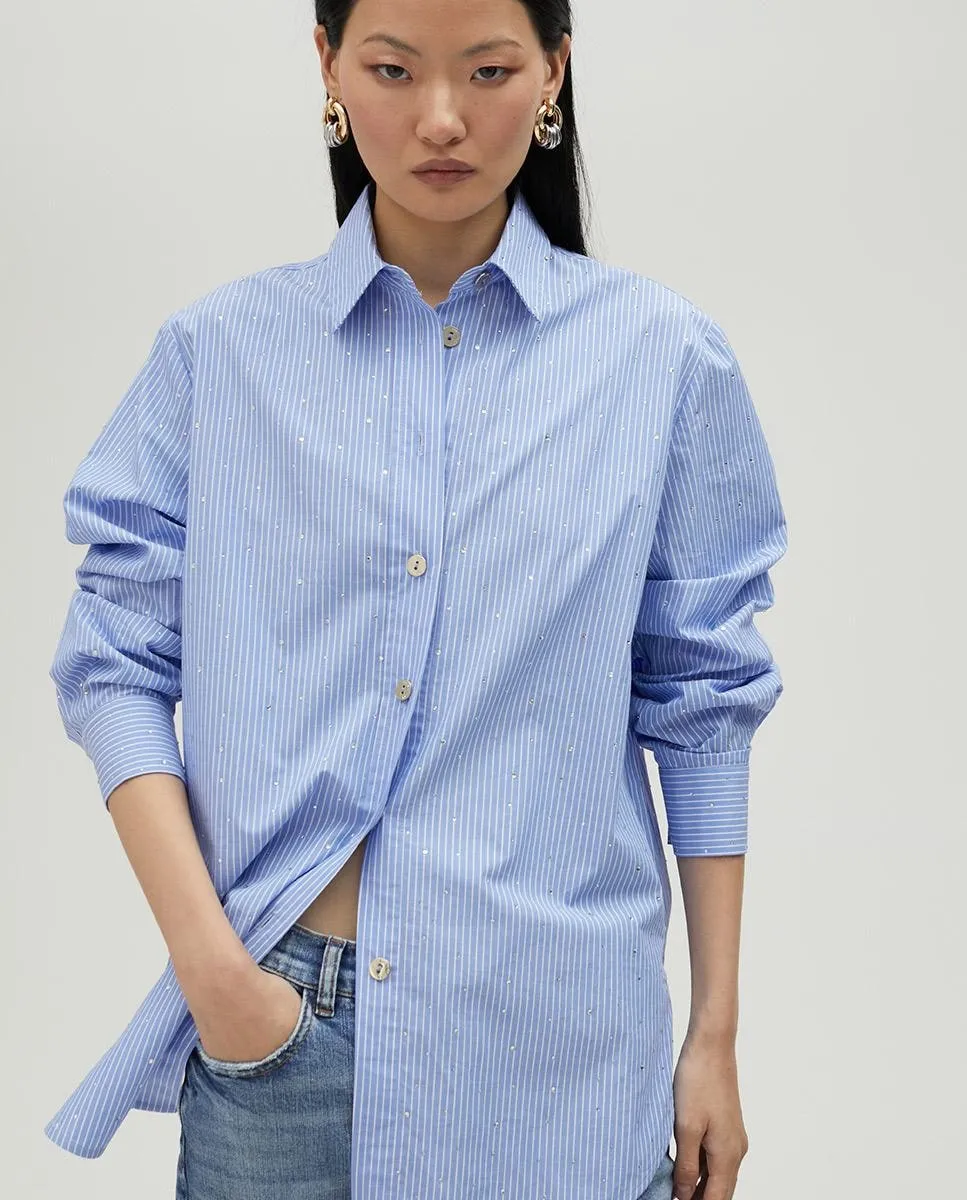 Женская рубашка с длинным рукавом Lola Casademunt, синий
Женская рубашка с длинным рукавом Lola Casademunt, синий