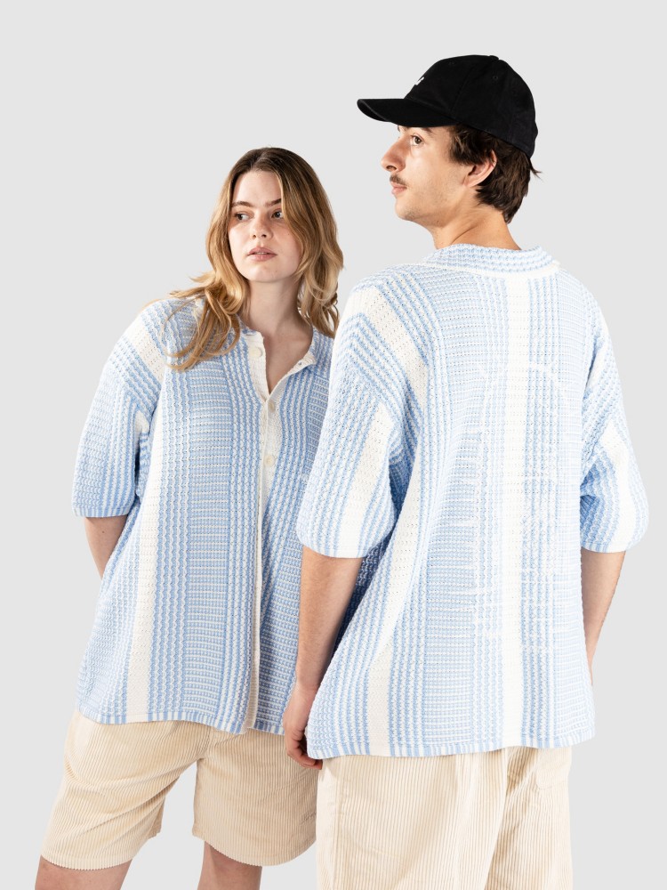 Рубашка Another Cotton Lab Oversized Mesh Knit Summer Hemd, blue
Рубашка Another Cotton Lab Oversized Mesh Knit Summer Hemd, blue