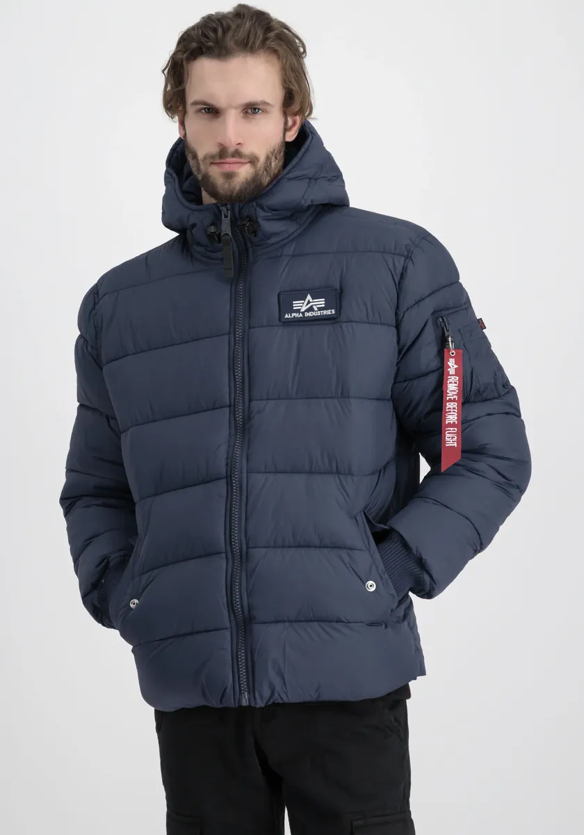 Стеганая куртка Alpha Industries "Hooded Puffer Alpha FD", с капюшоном, синий
Стеганая куртка Alpha Industries "Hooded Puffer Alpha FD", с капюшоном, синий