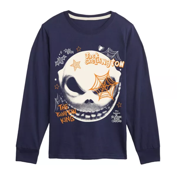 "Кошмар перед Рождеством" Джек Скеллингтон мальчики 8-20 лет футболка с длинным рукавом и принтом doodles Disney, синий
"Кошмар перед Рождеством" Джек Скеллингтон мальчики 8-20 лет футболка с длинным рукавом и принтом doodles Disney, синий
