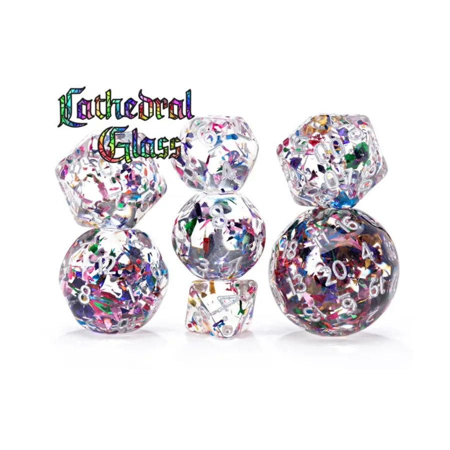 Двойные игральные кости — Соборное стекло (7), Miscellaneous Dice & Accessories (Gate Keeper Games)
Двойные игральные кости — Соборное стекло (7), Miscellaneous Dice & Accessories (Gate Keeper Games)