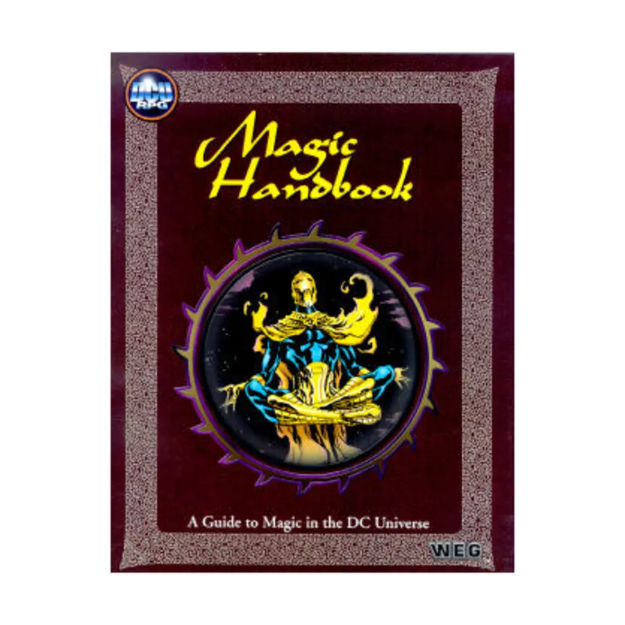 Magic Handbook, DC Universe (West End Games), мягкая обложка
Magic Handbook, DC Universe (West End Games), мягкая обложка