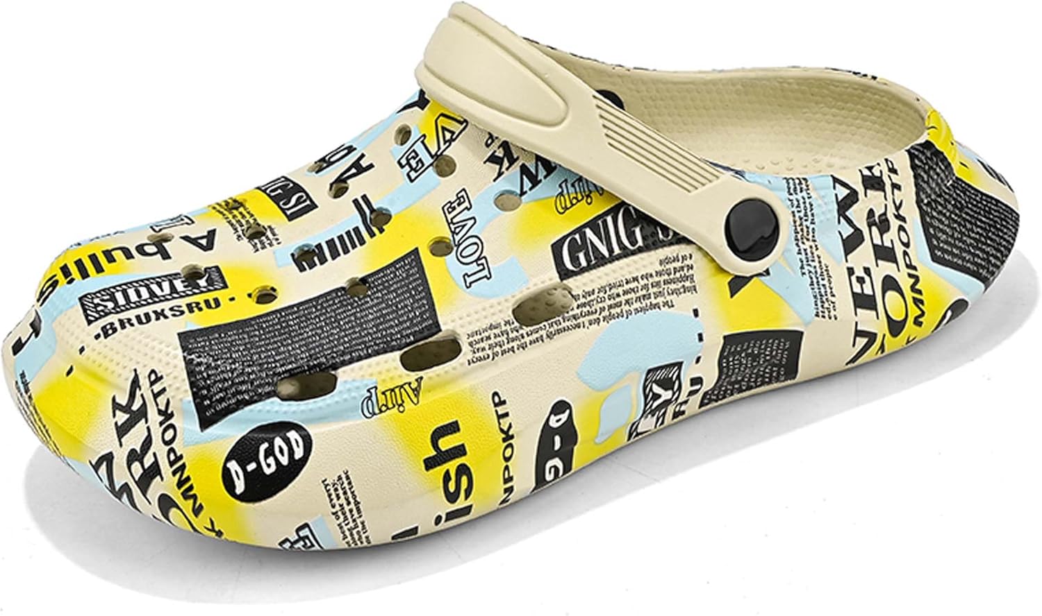 Мужские пляжные туфли WURMIUHD с закрытым носком и мелким вырезом, свободного кроя, с граффити, Оксфорд ретро, классические удобные прогулочные туфли, бежевый
Мужские пляжные туфли WURMIUHD с закрытым носком и мелким вырезом, свободного кроя, с граффити, Оксфорд ретро, классические удобные прогулочные туфли, бежевый