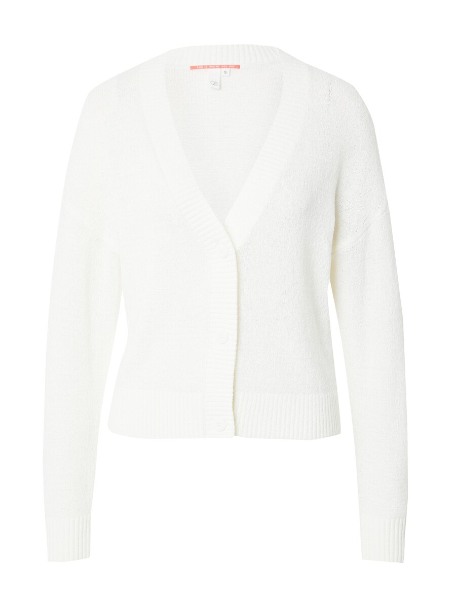 Вязаный кардиган QS, слоновая кость
Вязаный кардиган QS, слоновая кость