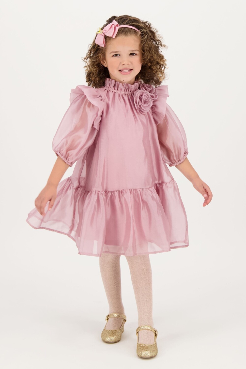 Платье с отделкой в виде розы Angels Face, розовый
Платье с отделкой в виде розы Angels Face, розовый