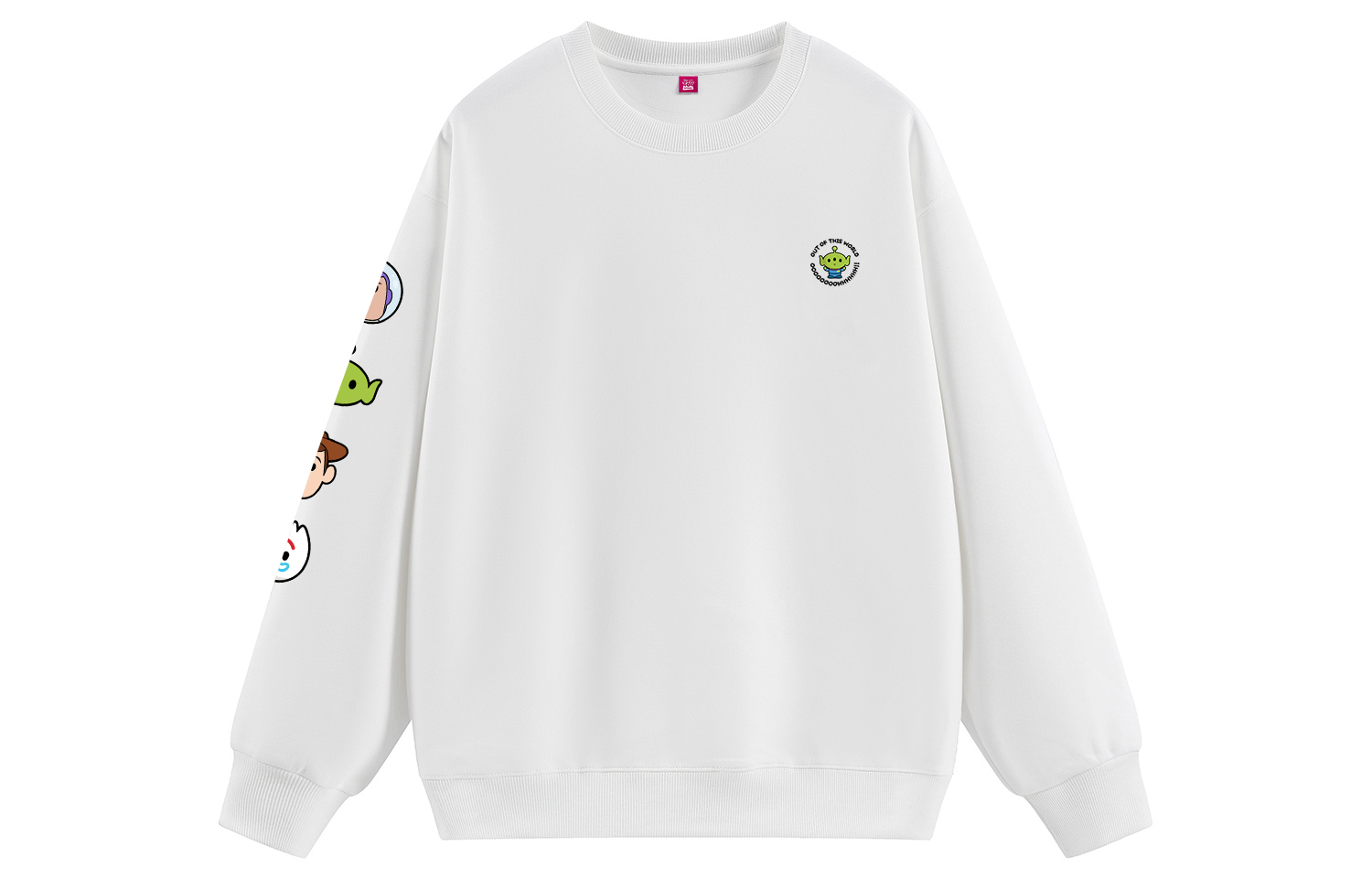 Толстовка унисекс с круглым вырезом, средней плотности Disney, белый fleece-lined
Толстовка унисекс с круглым вырезом, средней плотности Disney, белый fleece-lined