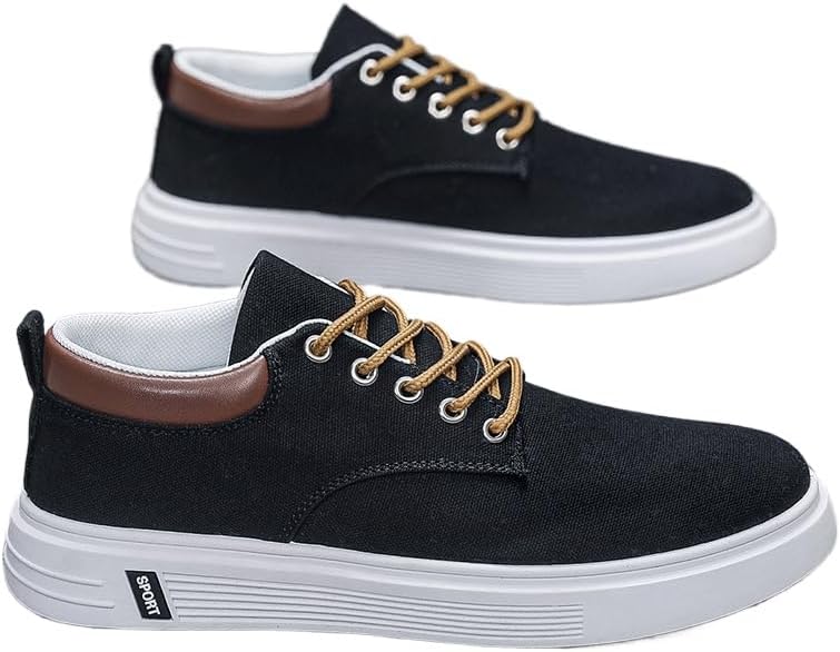 Мужские повседневные туфли Hhhchpm большого размера, кеды из холста низкие, черный
Мужские повседневные туфли Hhhchpm большого размера, кеды из холста низкие, черный