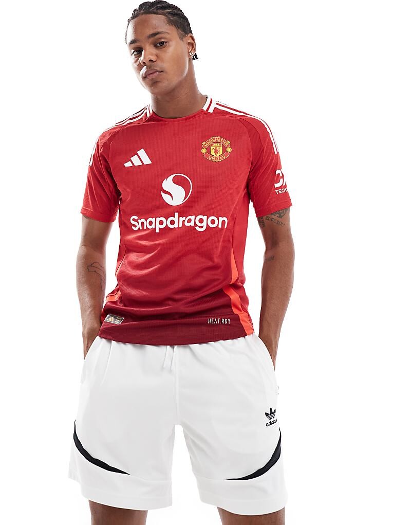 adidas Performance – Manchester United 24/25 Home Authentic – красная футбольная футболка
adidas Performance – Manchester United 24/25 Home Authentic – красная футбольная футболка