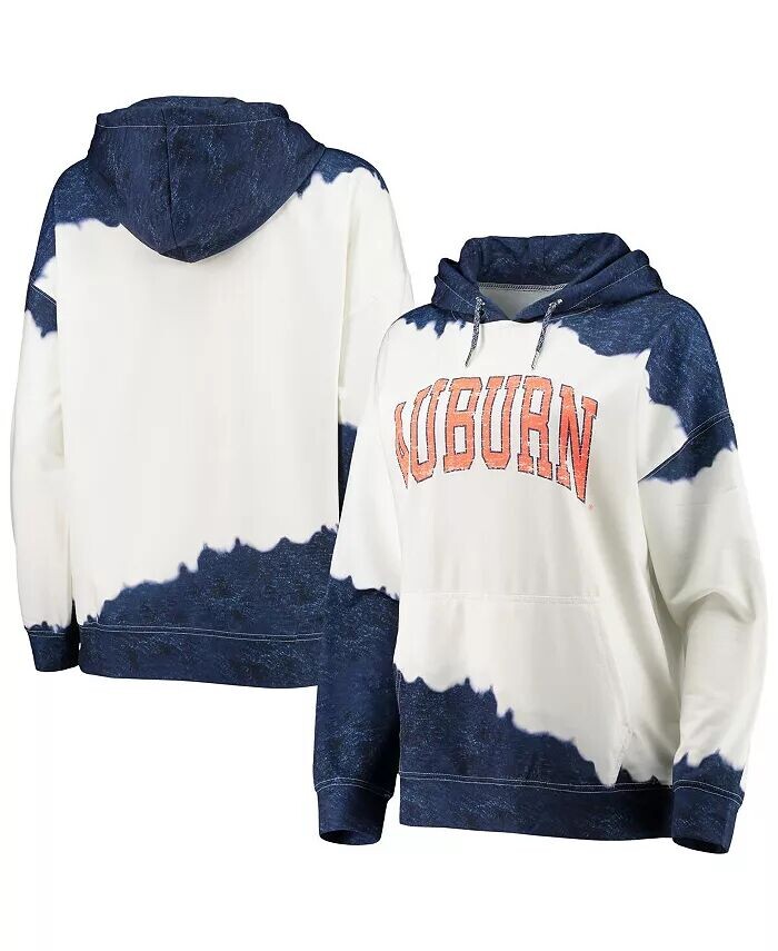 Женская белая, темно-синяя толстовка с капюшоном Auburn Tigers For the Fun с двойной окраской Gameday Couture
Женская белая, темно-синяя толстовка с капюшоном Auburn Tigers For the Fun с двойной окраской Gameday Couture