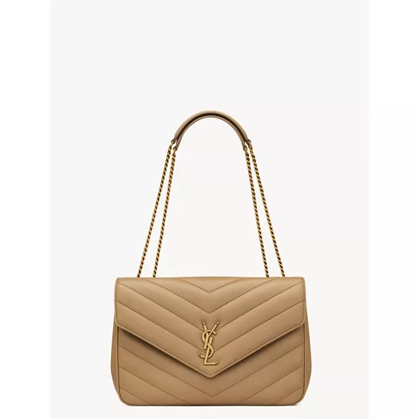 Большая сумка Loulou из стеганой овечьей кожи. Saint Laurent, бежевый
Большая сумка Loulou из стеганой овечьей кожи. Saint Laurent, бежевый