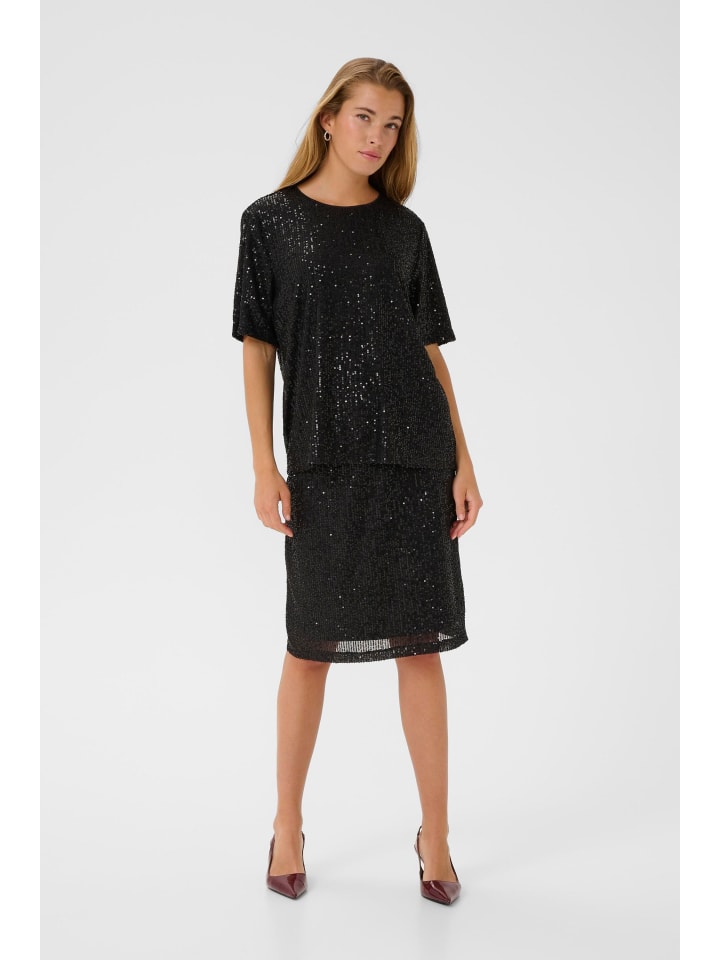 Kaffe Блузка с короткими рукавами KAlila, стандартный крой, черный, темно-синий с цветочным принтом
Kaffe Блузка с короткими рукавами KAlila, стандартный крой, черный, темно-синий с цветочным принтом