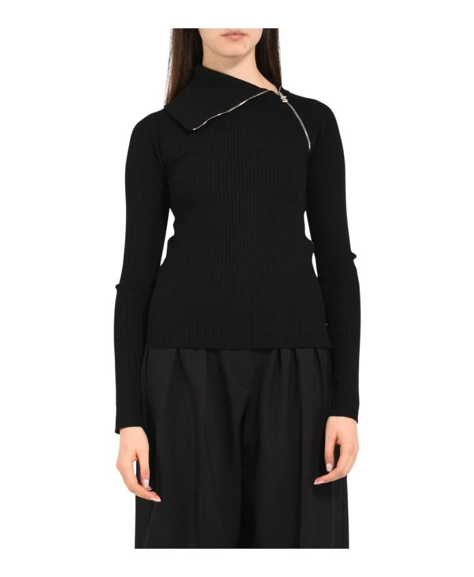 Свитер с высоким воротником Sportmax, черный
Свитер с высоким воротником Sportmax, черный