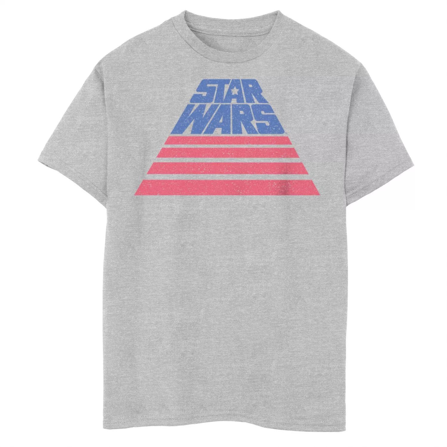 Футболка Disney's Star Wars для мальчиков 8–20 лет с наклонным шрифтом, цвета США Disney 
Футболка Disney's Star Wars для мальчиков 8–20 лет с наклонным шрифтом, цвета США Disney