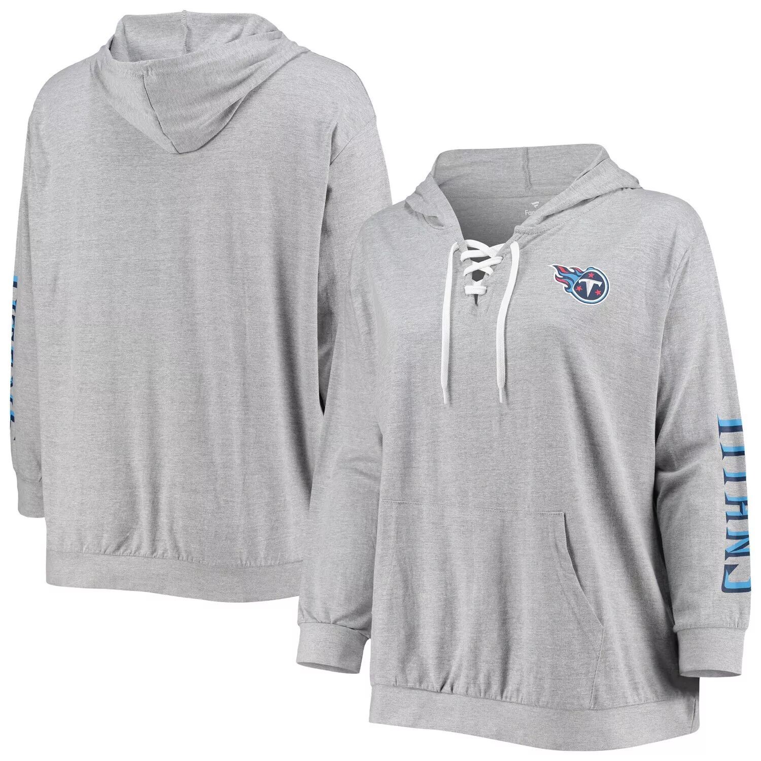 Женская фирменная толстовка с капюшоном Fanatics серого цвета Tennessee Titans на шнуровке больших размеров Fanatics, Серый, Женская фирменная толстовка с капюшоном Fanatics серого цвета Tennessee Titans на шнуровке больших размеров Fanatics
Женская фирменная толстовка с капюшоном Fanatics серого цвета Tennessee Titans на шнуровке больших размеров Fanatics, Серый, Женская фирменная толстовка с капюшоном Fanatics серого цвета Tennessee Titans на шнуровке больших размеров Fanatics