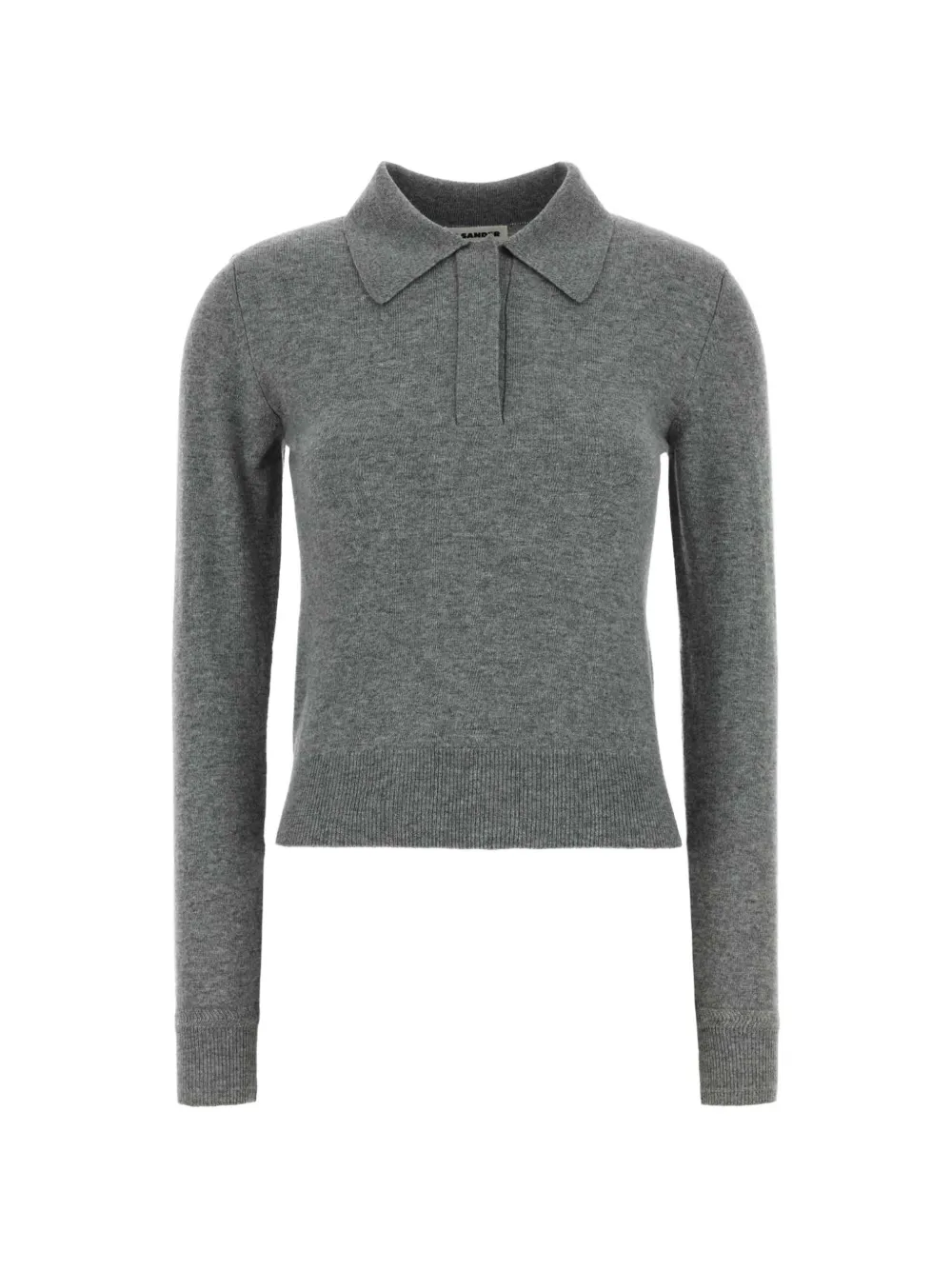 Вязаный топ-поло Jil Sander, серый
Вязаный топ-поло Jil Sander, серый