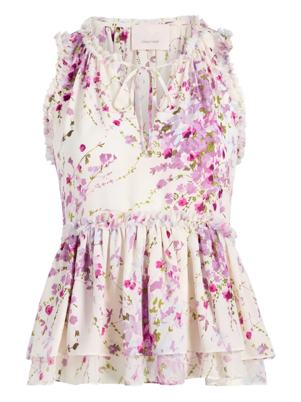 Топ Midsummer Bloom Messina Cinq A Sept, белый
Топ Midsummer Bloom Messina Cinq A Sept, белый