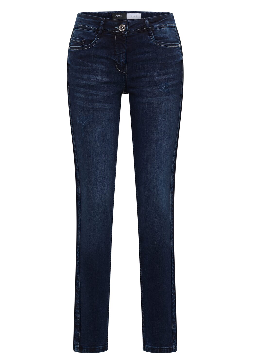 CECIL Джинсы Slim fit в цвете Night Blue
CECIL Джинсы Slim fit в цвете Night Blue