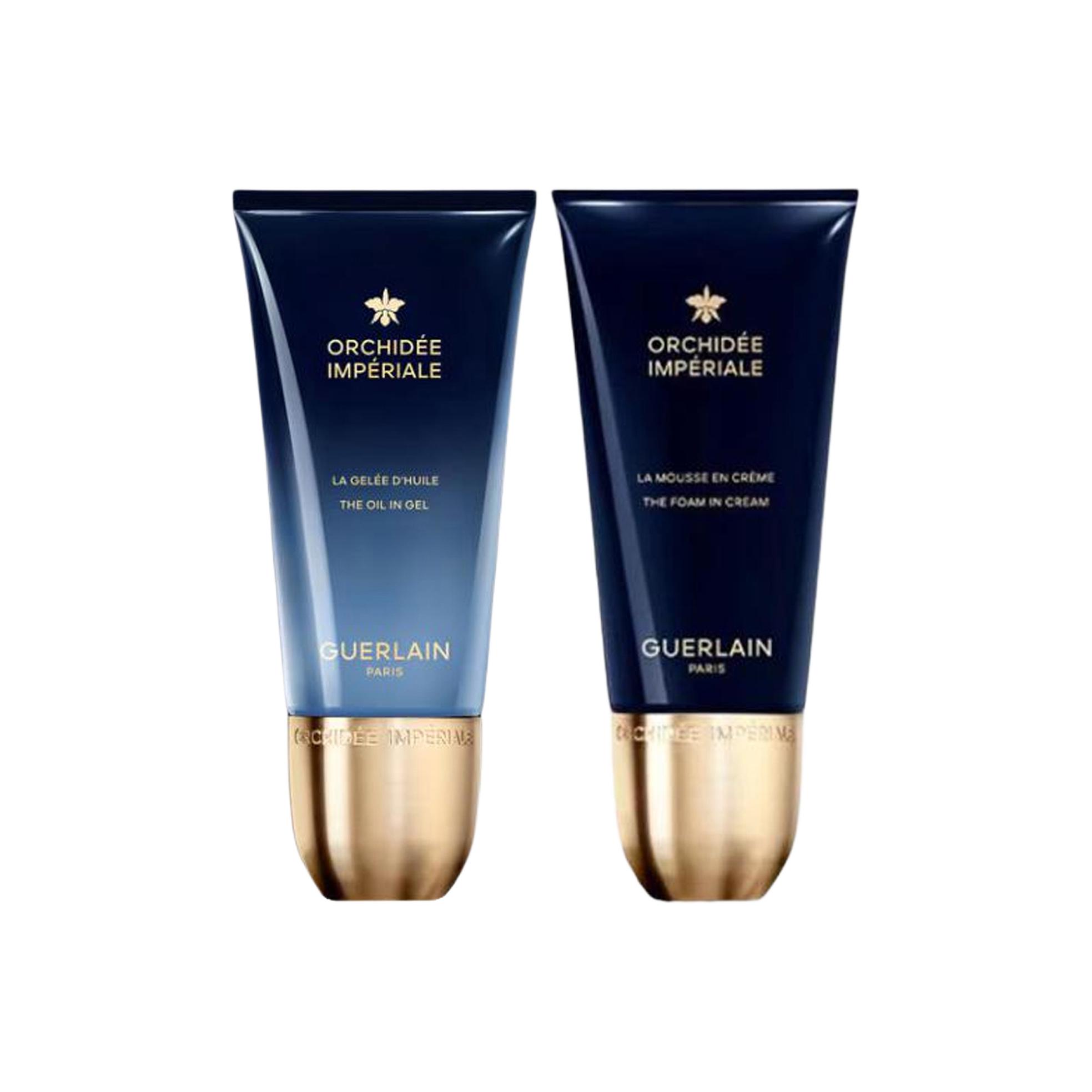 Jiaolan очищающая пенка для питания кожи орхидеей, набор для ухода, очищение, 150мл+150мл GUERLAIN, Two-Piece Set: Yiting Orchid Oil-Infused Makeup Removal Gel 150ml+Yiting Orchid Skin Nourishing Foaming Cleanser 150ml
Jiaolan очищающая пенка для питания кожи орхидеей, набор для ухода, очищение, 150мл+150мл GUERLAIN, Two-Piece Set: Yiting Orchid Oil-Infused Makeup Removal Gel 150ml+Yiting Orchid Skin Nourishing Foaming Cleanser 150ml