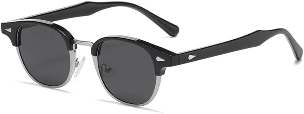 Ретро-классические полуметаллические овальные женские солнцезащитные очки, модные панк-очки для мужчин с заклепками, солнцезащитные очки UV400 SZVVBKK, Black Silver Grey
Ретро-классические полуметаллические овальные женские солнцезащитные очки, модные панк-очки для мужчин с заклепками, солнцезащитные очки UV400 SZVVBKK, Black Silver Grey