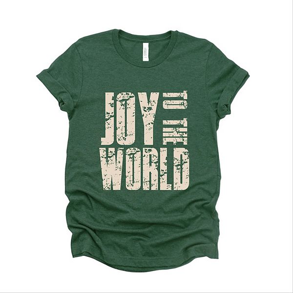 Футболка с принтом Joy to the world block distressed Simply Sage Market, Forest
Футболка с принтом Joy to the world block distressed Simply Sage Market, Forest