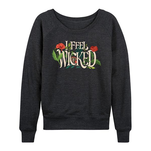 Женская футболка с длинным рукавом Wicked for Good Elphaba I Feel Wicked French Terry Licensed Character, Heather Charcoal
Женская футболка с длинным рукавом Wicked for Good Elphaba I Feel Wicked French Terry Licensed Character, Heather Charcoal