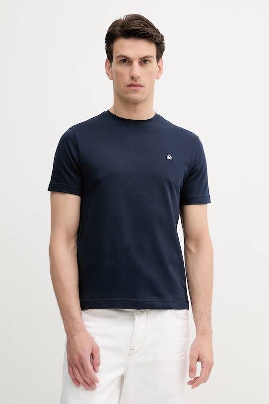 Хлопковая футболка United Colors Of Benetton, темно-синий
Хлопковая футболка United Colors Of Benetton, темно-синий