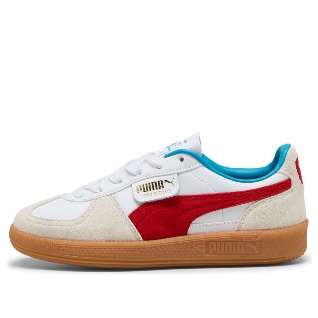 Кроссовки (GS) PUMA Palermo Leather 'White Red'
Кроссовки (GS) PUMA Palermo Leather 'White Red'