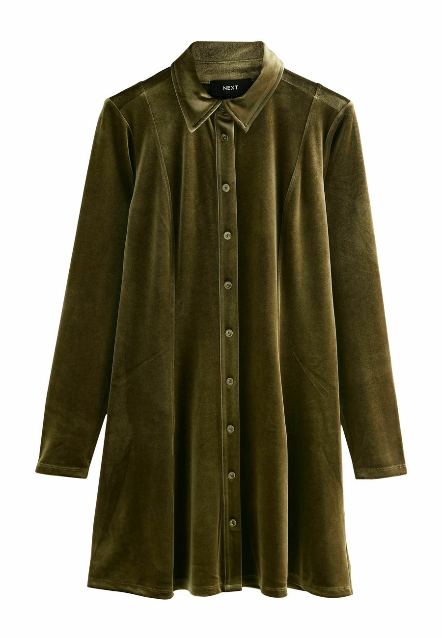 Платье Next Shirt dress, Khaki/Green/Green
Платье Next Shirt dress, Khaki/Green/Green