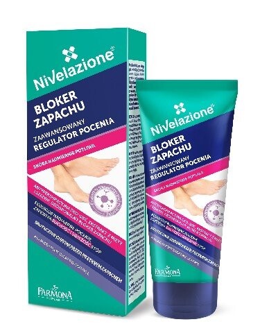 Farmona, Nivelazione, регулятор потоотделения ног, блокатор запаха, 75 мл
Farmona, Nivelazione, регулятор потоотделения ног, блокатор запаха, 75 мл