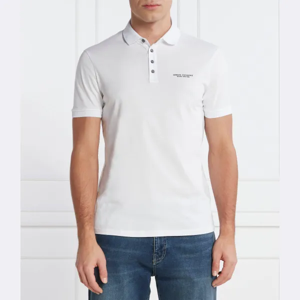 Рубашка поло стандартного кроя Armani Exchange, белый
Рубашка поло стандартного кроя Armani Exchange, белый