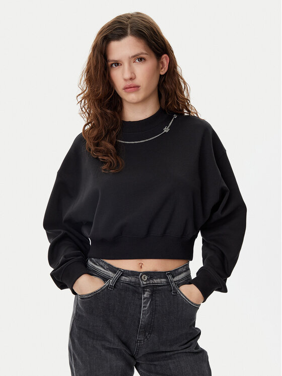 Толстовка оверсайз Dewita 50530446 Hugo, черный 
Толстовка оверсайз Dewita 50530446 Hugo, черный