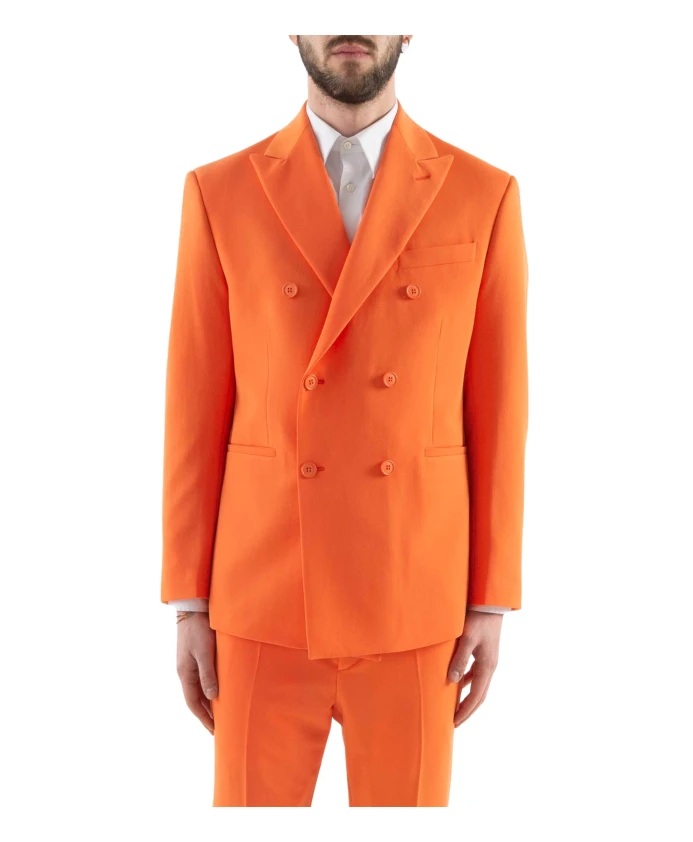 Двубортный костюм abito Corsinelabedoli, оранжевый
Двубортный костюм abito Corsinelabedoli, оранжевый
